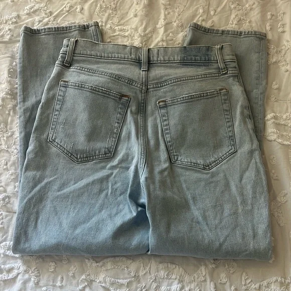 The Ankle Straight Ultra High Rise Abercrombie Jeans - Picture 2 of 9